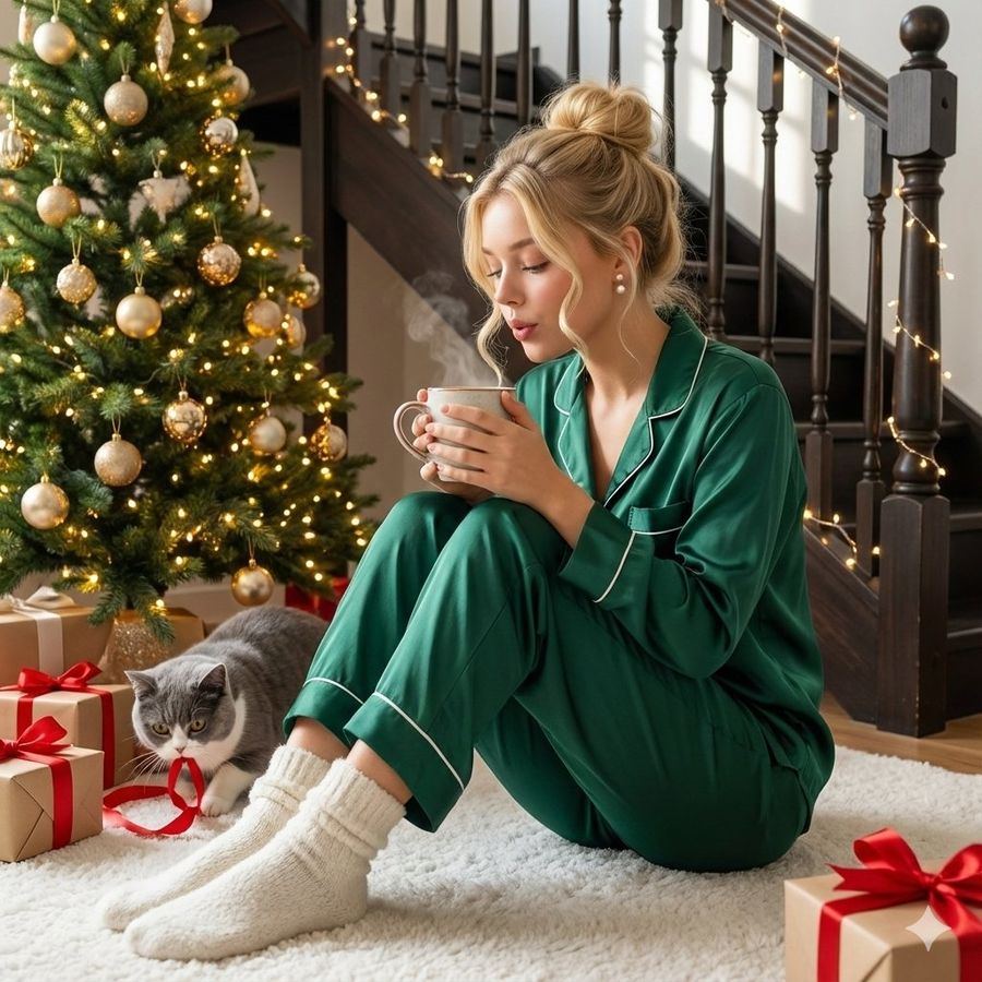 Cozy Living Room — Nano Banana Pro image prompt example