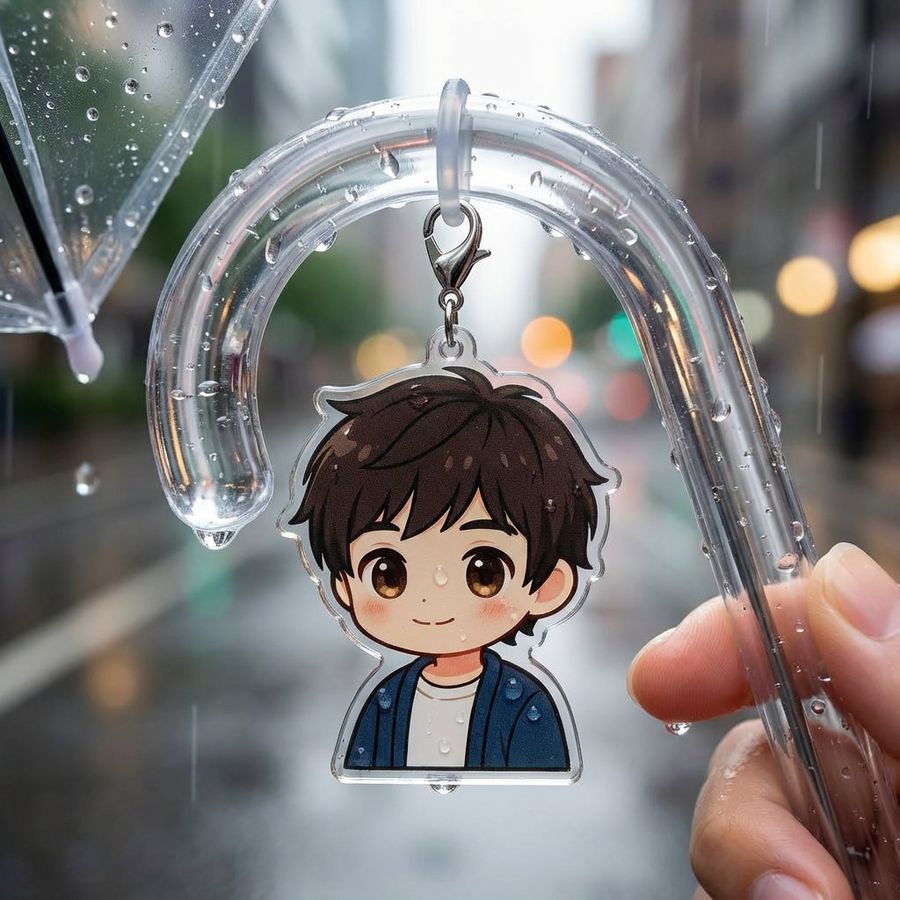 Umbrella Marker Accessory Itself (the Charm Part) — Nano Banana Pro image prompt example