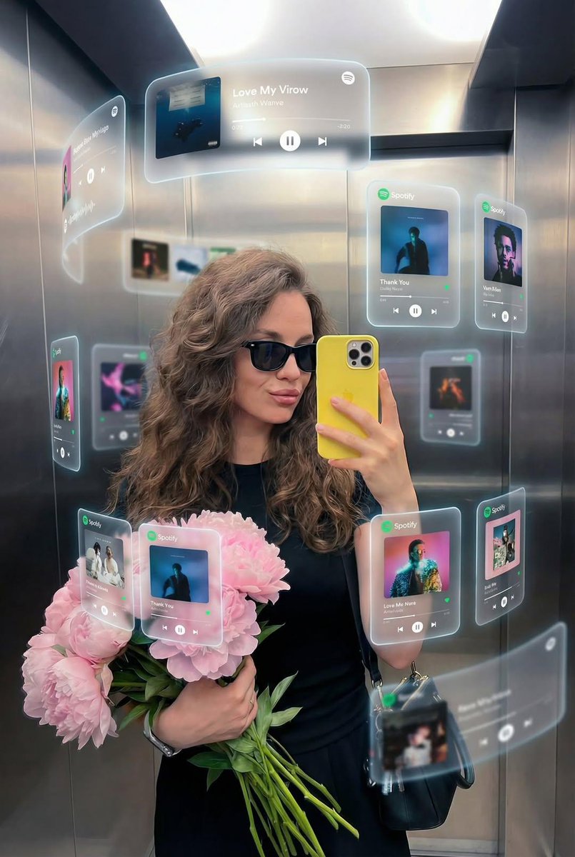 Dreamlike, Movie-quality Augmented Reality Visual Where Numerous — Nano Banana Pro image prompt example
