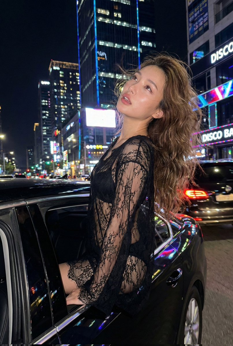 Ultra Photorealistic Nighttime Urban Fashion Photograph — Nano Banana Pro image prompt example