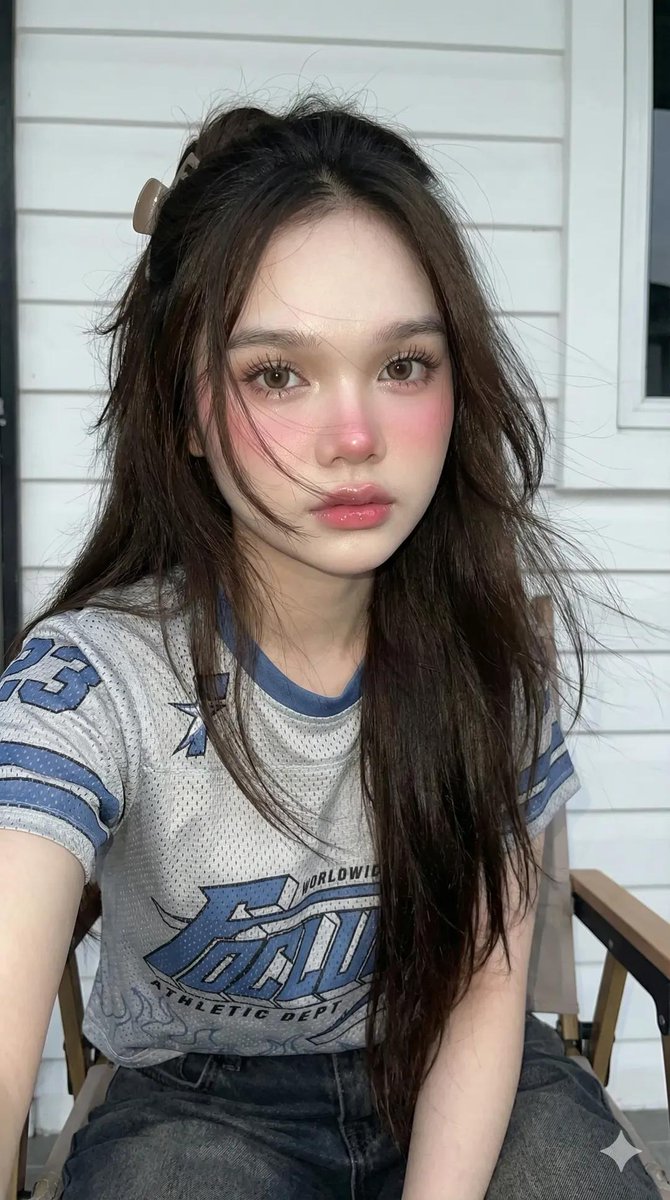Close-up Photo of the Young Woman Wearing Clothes — Nano Banana Pro image prompt example