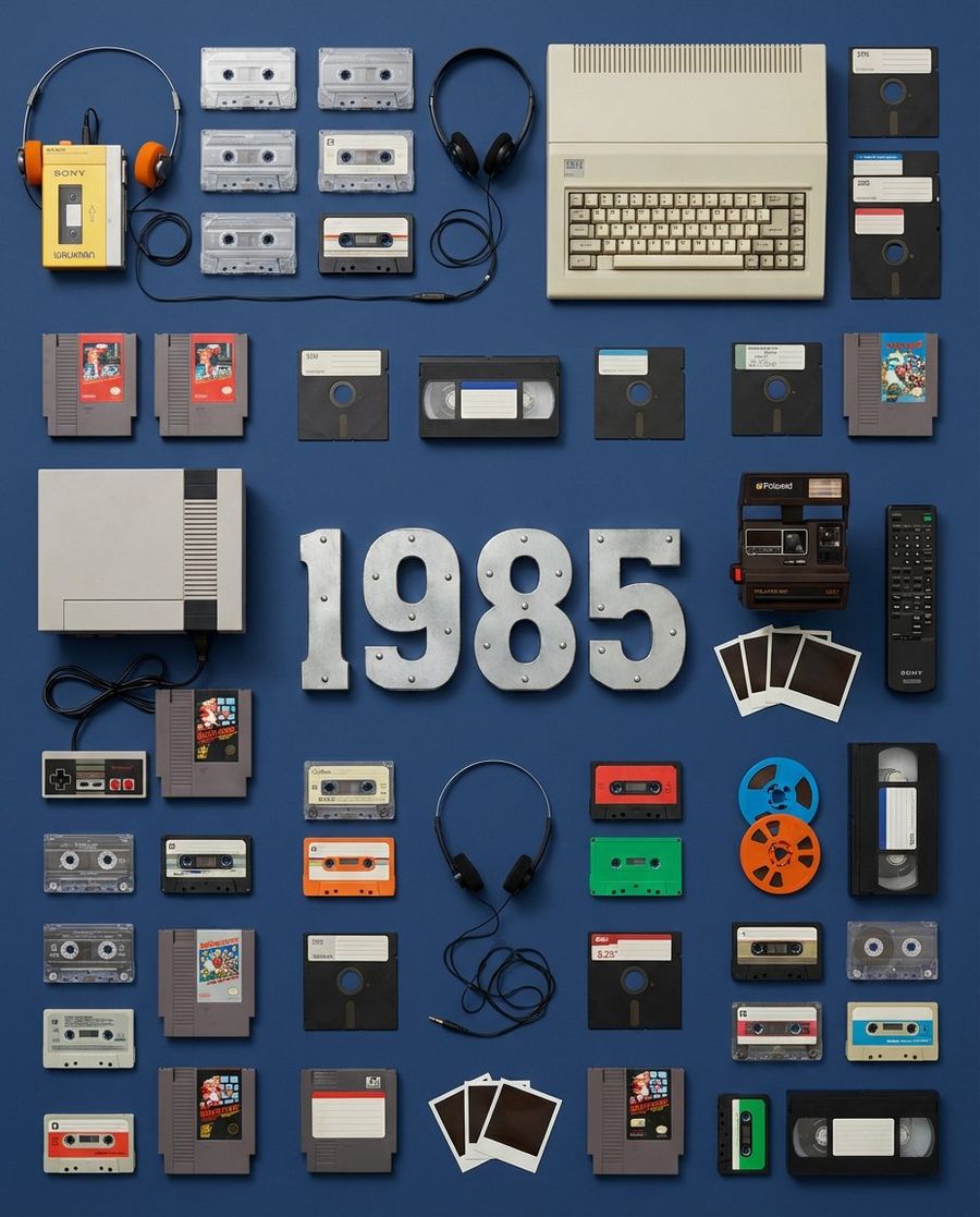 Please Complete the Following Task Regarding the Year 1985 — Nano Banana Pro image prompt example