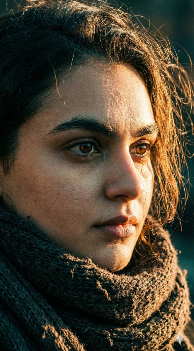 Human Subject Shown in an Ultra-detailed Close-up Portrait — Nano Banana Pro image prompt example