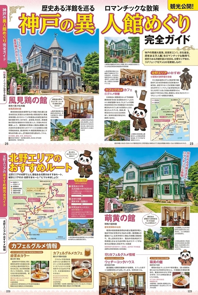 Ijinkan Page" of a Magazine Filled with Information for Guiding — Nano Banana Pro image prompt example