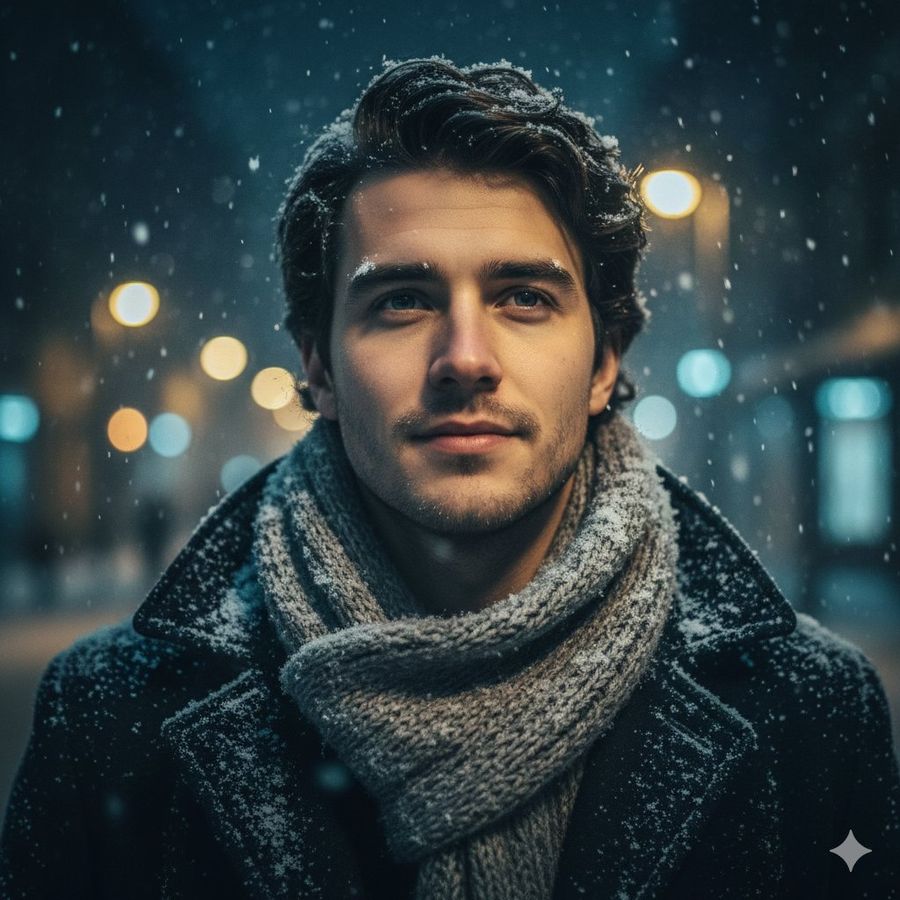 Young Adult Man — Nano Banana Pro image prompt example