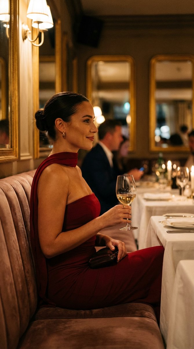 Elegant Restaurant Interior — Nano Banana Pro image prompt example