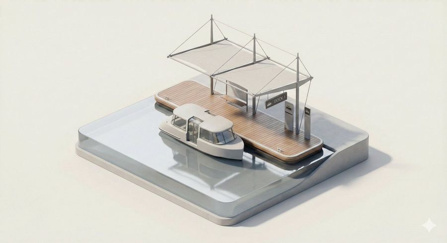 3d Isometric Urban Transit Stop Diorama Prompt — Nano Banana Pro image prompt example