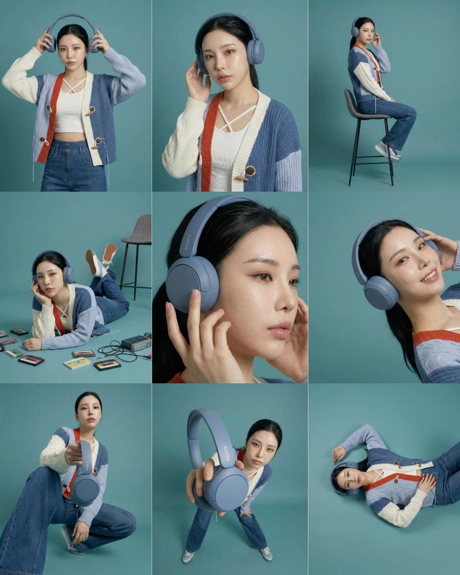 3x3 Storyboard Grid Of A Young East Asian Woman — Nano Banana Pro image prompt example