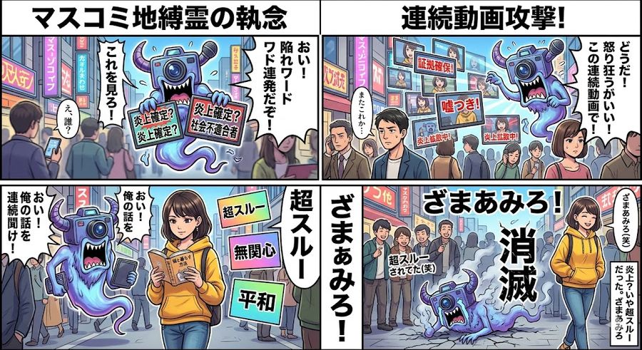 4 Panel Manga Prompt Absolute Zero Ignore — Nano Banana Pro image prompt example