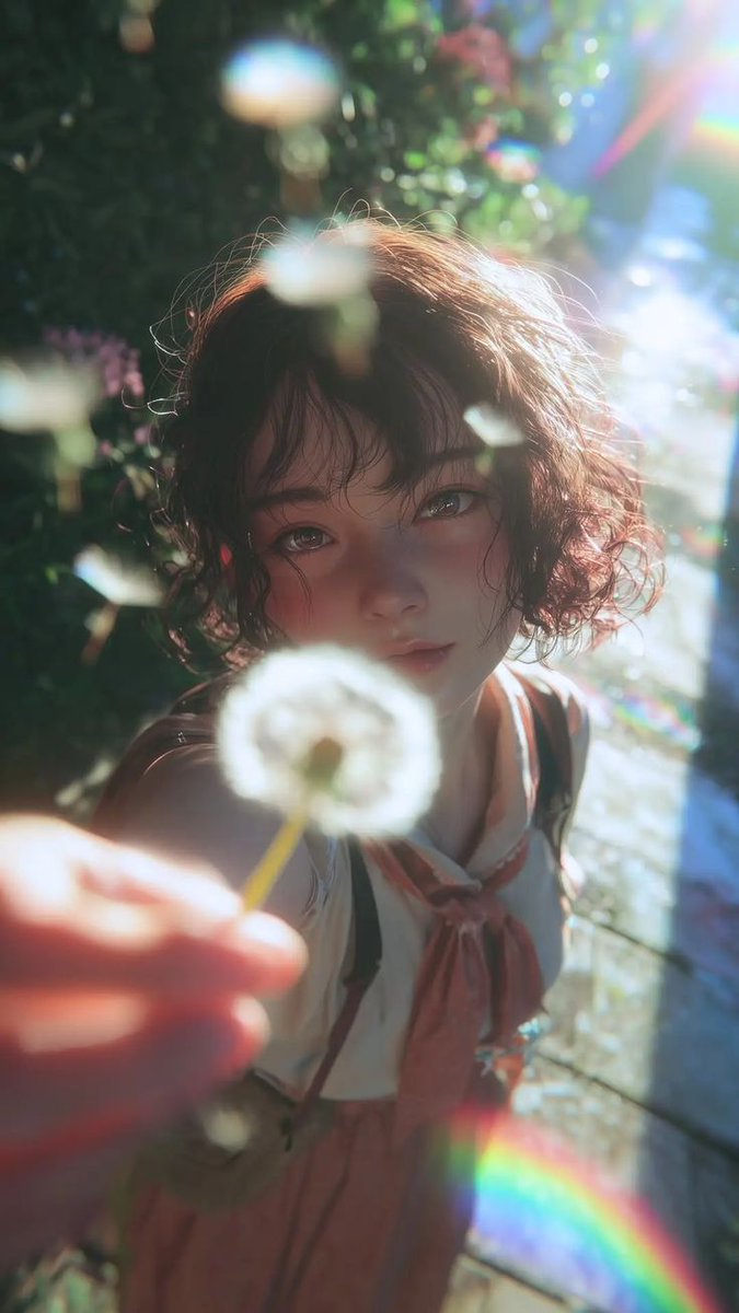 Young Female with a Delicate, Ethereal Appearance, Reaching Slightly — Nano Banana Pro image prompt example