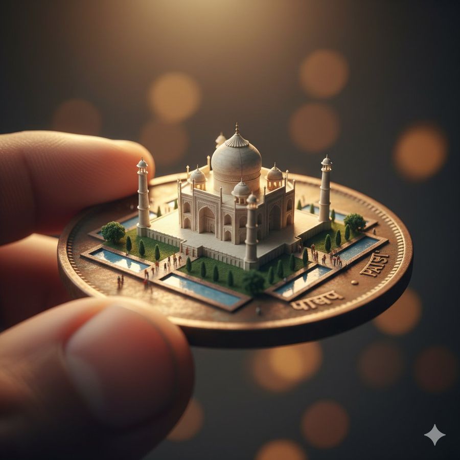 Cinematic Miniature Realism, Ultra-fine Textures, 8K Resolution — Nano Banana Pro image prompt example