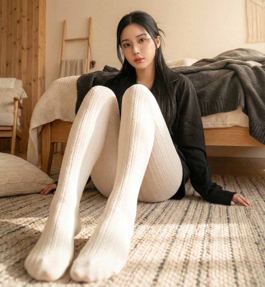 Young Woman with Long Black Hair — Nano Banana Pro image prompt example