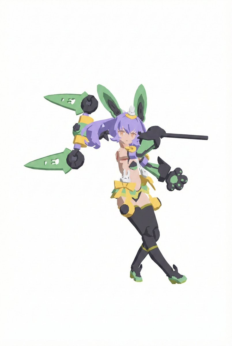 Production of a Low-poly Image of a Character Figure Utilizing — Nano Banana Pro image prompt example