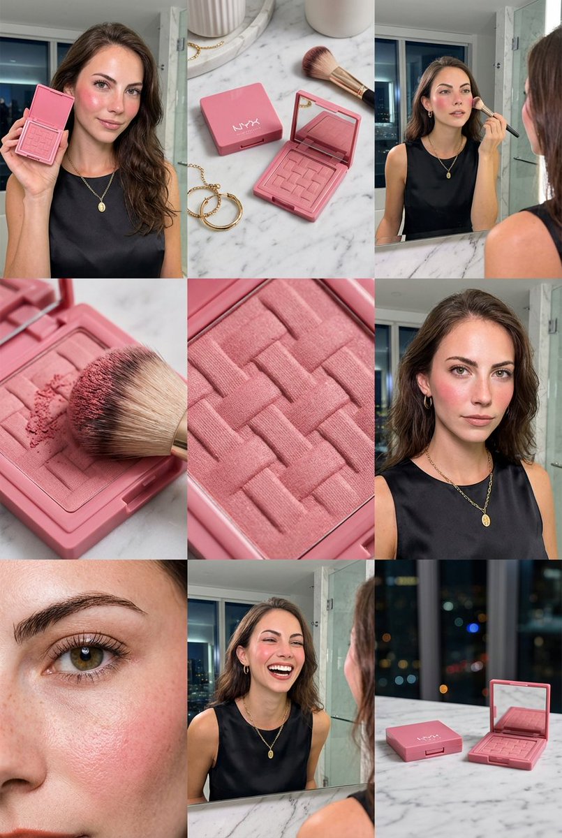 Buttermelt Blush — Nano Banana Pro image prompt example