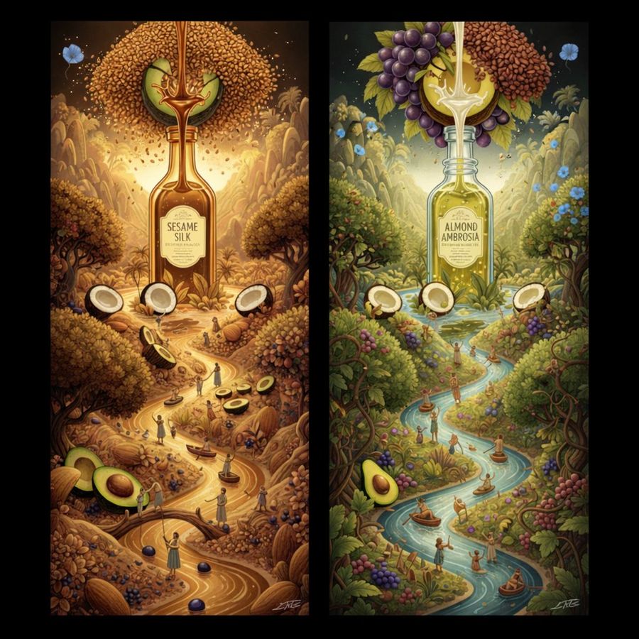 Warmth, Harvest, Golden Sesame — Nano Banana Pro image prompt example