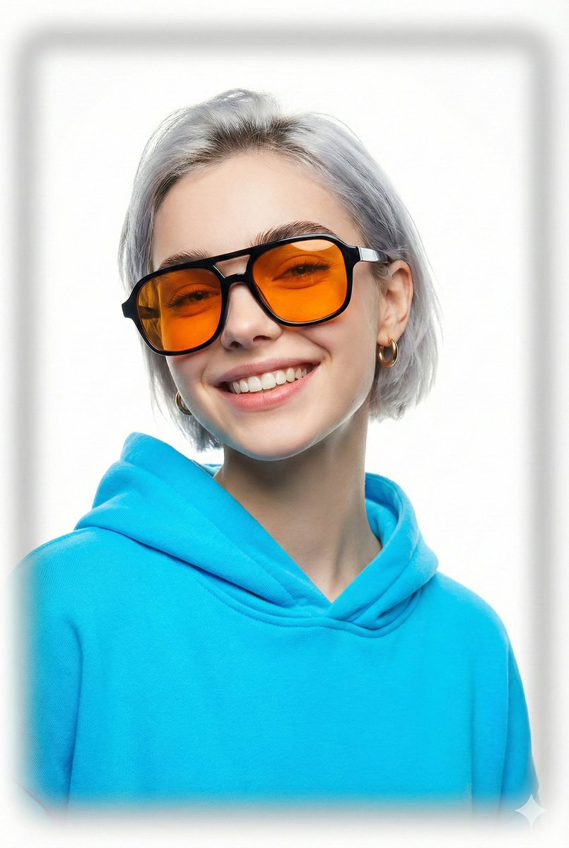 Minimal Editorial Portrait of a Stylish Smiling Woman with (Same Face — Nano Banana Pro image prompt example