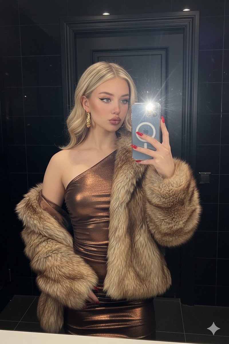 Young Woman with an Elegant, High-fashion Aesthetic — Nano Banana Pro image prompt example