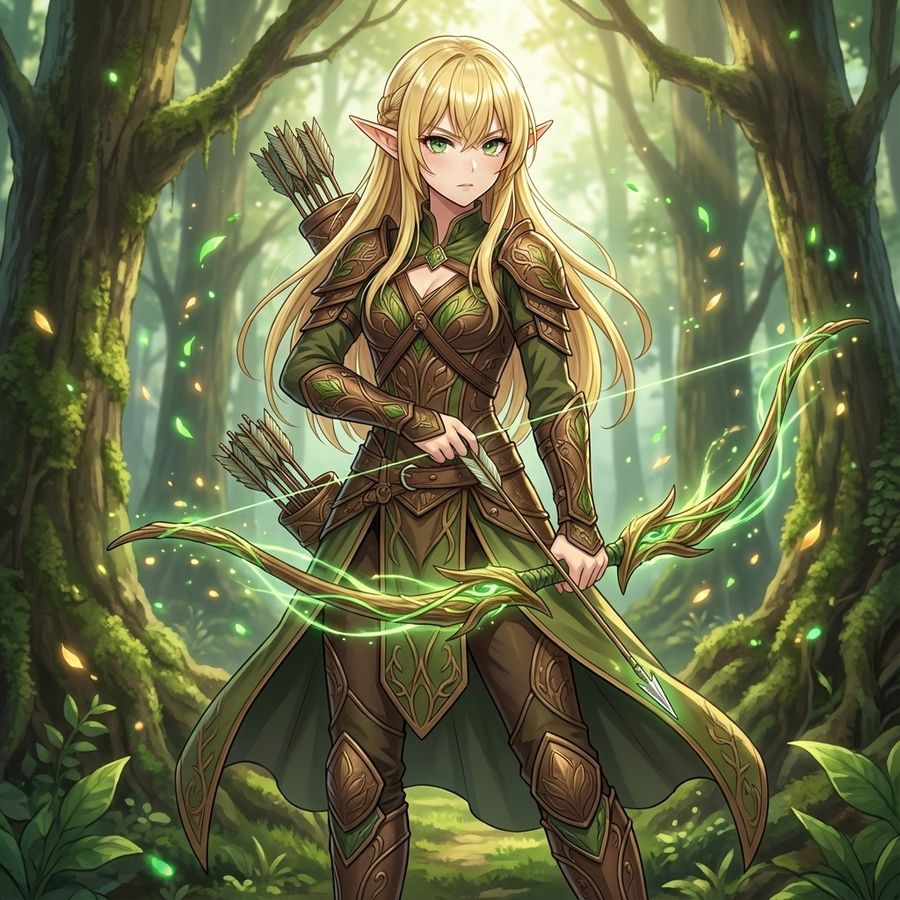 Guardian of the Forest — Nano Banana Pro image prompt example