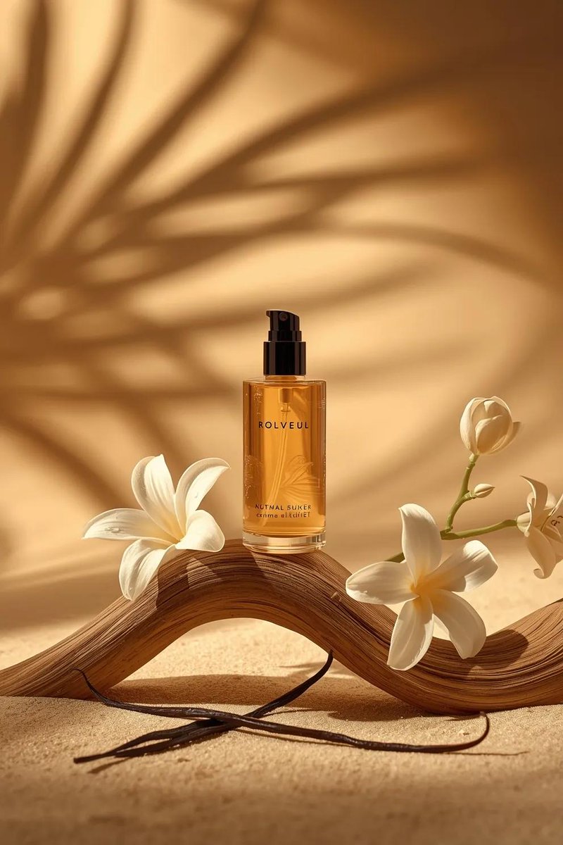 Ultra-cinematic Luxury Skincare Product Photography of a Translucent — Nano Banana Pro image prompt example