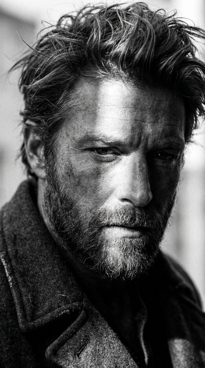 Extreme Close-up Black and White Portrait of an Incredibly Handsome — Nano Banana Pro image prompt example