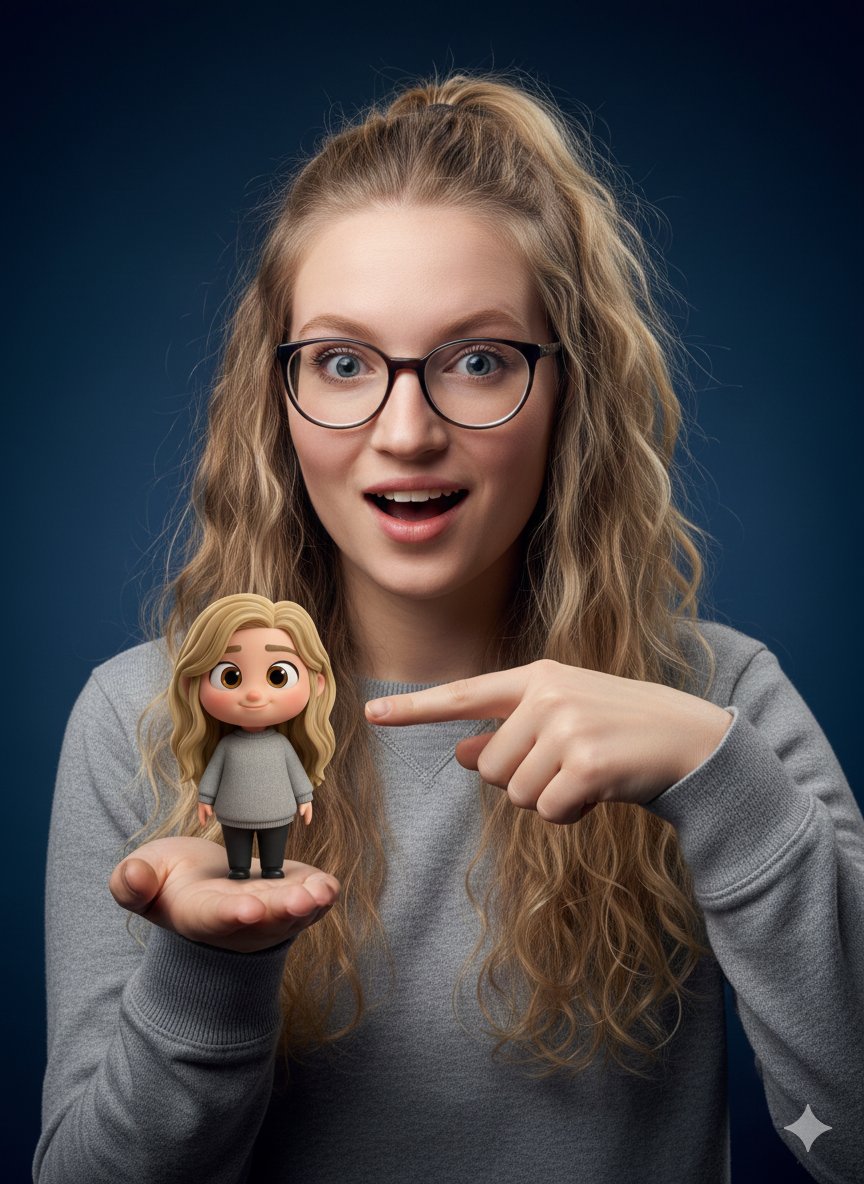 Pixar-style 3D Character — Nano Banana Pro image prompt example