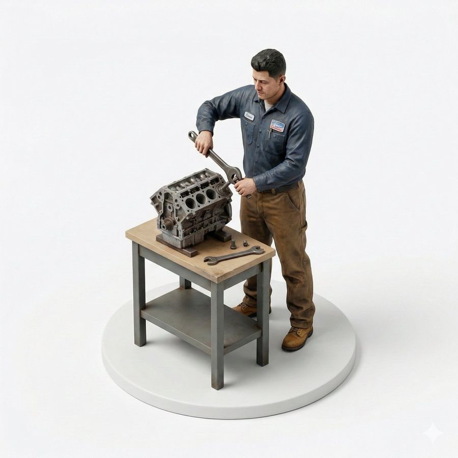 Highly Realistic, Miniature Full-body Isometric Figurine — Nano Banana Pro image prompt example