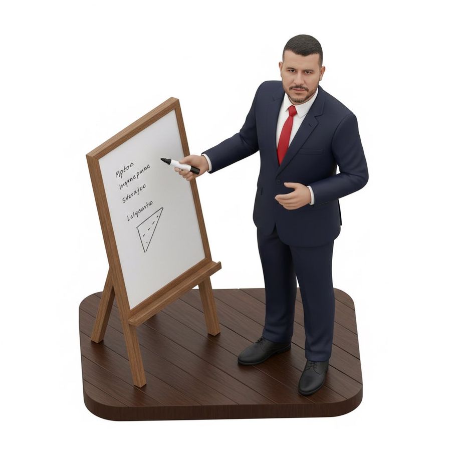 Miniature, Full-body, Isometric, Realistic Figurine of This Person — Nano Banana Pro image prompt example