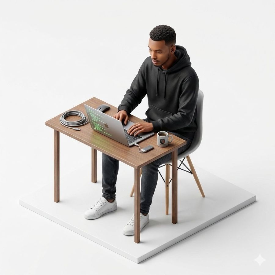 Miniature, Full-body, Isometric, Realistic Figurine of This Person — Nano Banana Pro image prompt example