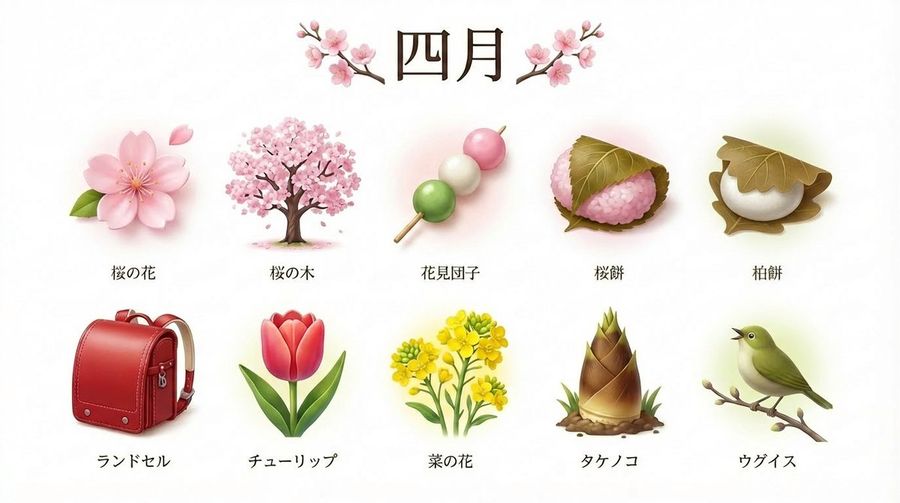 Icon Collection That Represents the Objects, Symbols, and Mood — Nano Banana Pro image prompt example