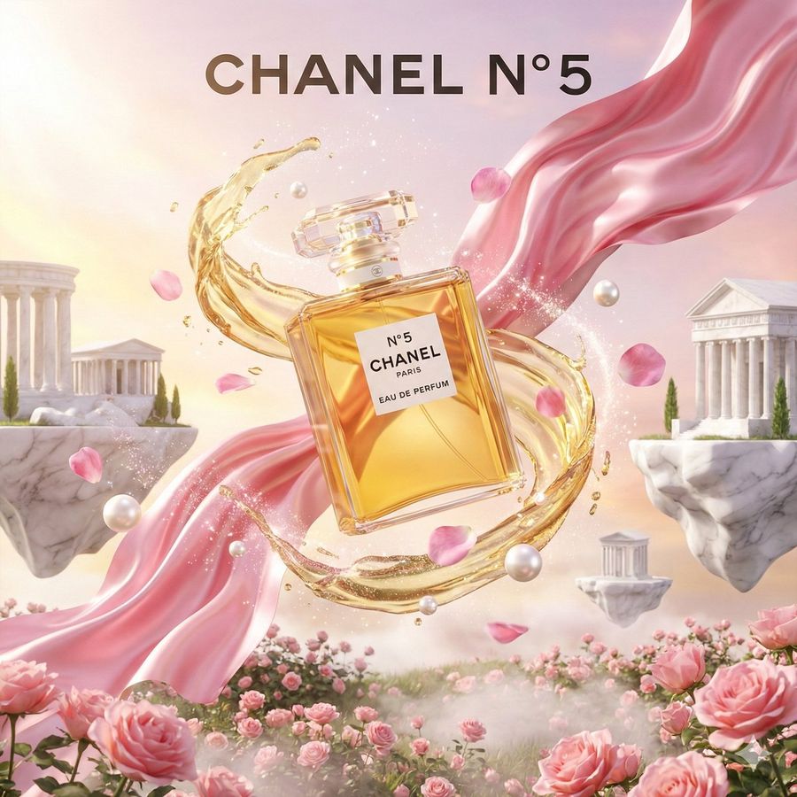 High-end 3D Advertising Poster for [INSERT PRODUCT NAME] — Nano Banana Pro image prompt example