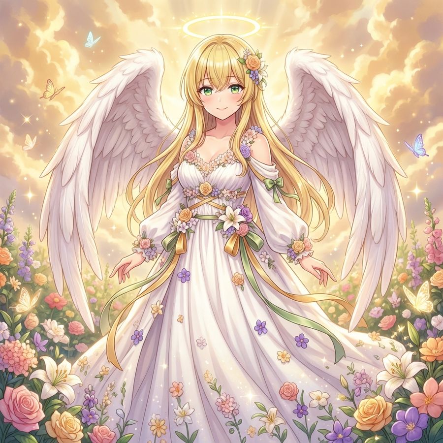 Tried Converting to a Guardian Angel with AI — Nano Banana Pro image prompt example
