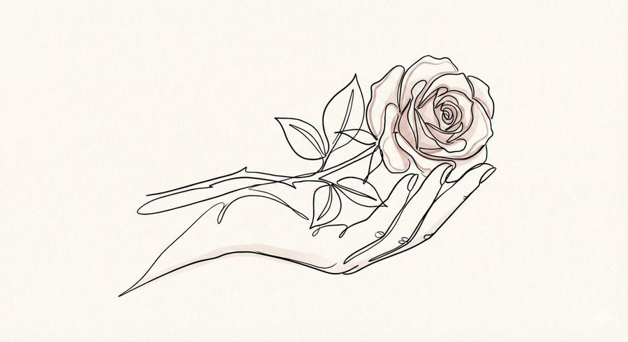 [SUBJECT] Using Thin, Continuous Black Line Art on a Soft Off-white — Nano Banana Pro image prompt example