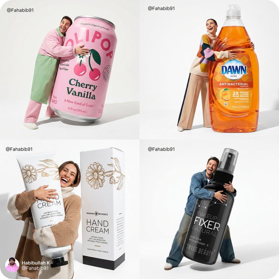Fun Commercial Photography Using This Prompt — Nano Banana Pro image prompt example
