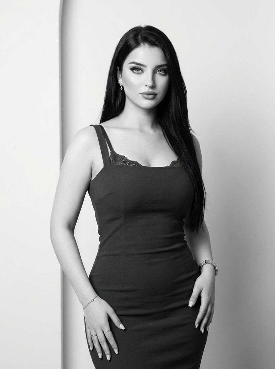 Classic in Monochrome Where Confidence Meets Quiet Glamour — Nano Banana Pro image prompt example