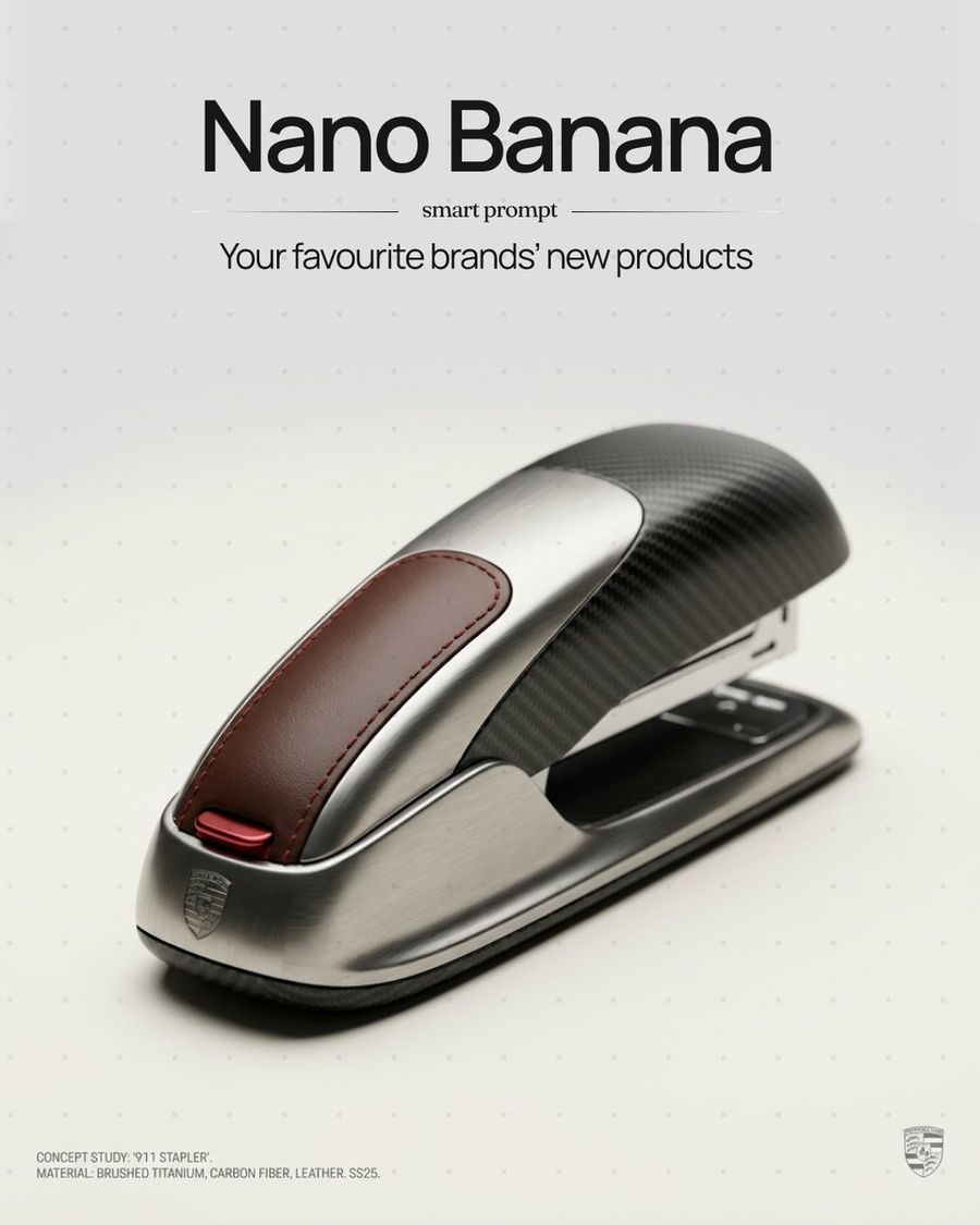 Unexpected Products Designed by Your Fav Brands — Nano Banana Pro image prompt example