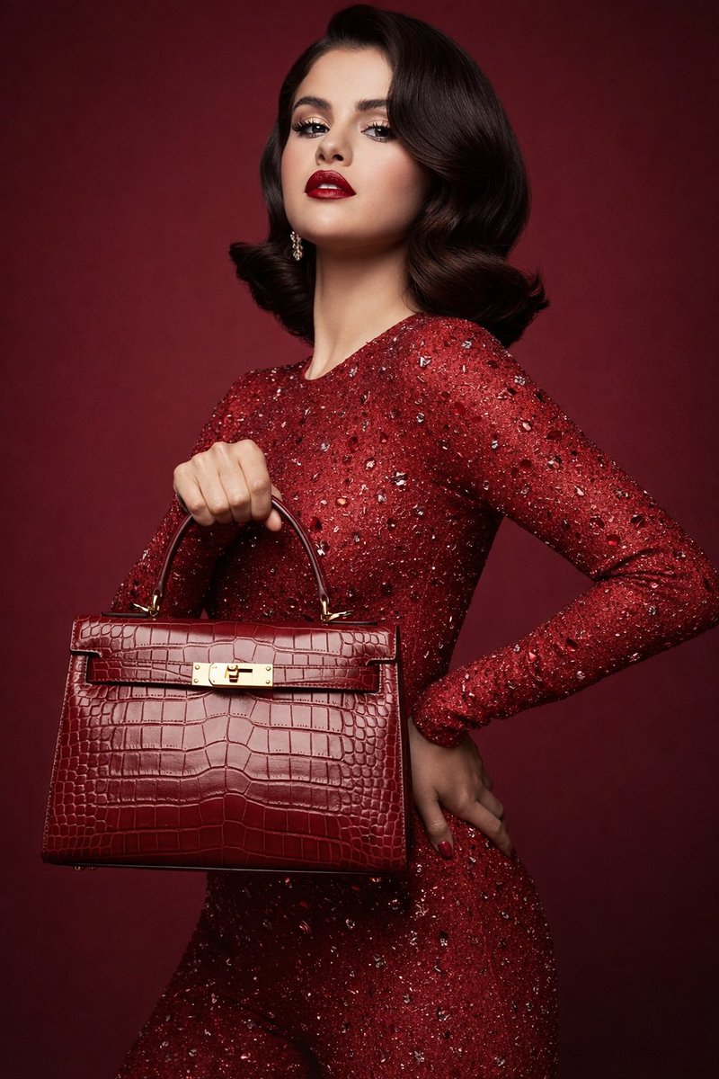 8k Studio Fashion Portrait In Red Jumpsuit — Nano Banana Pro image prompt example