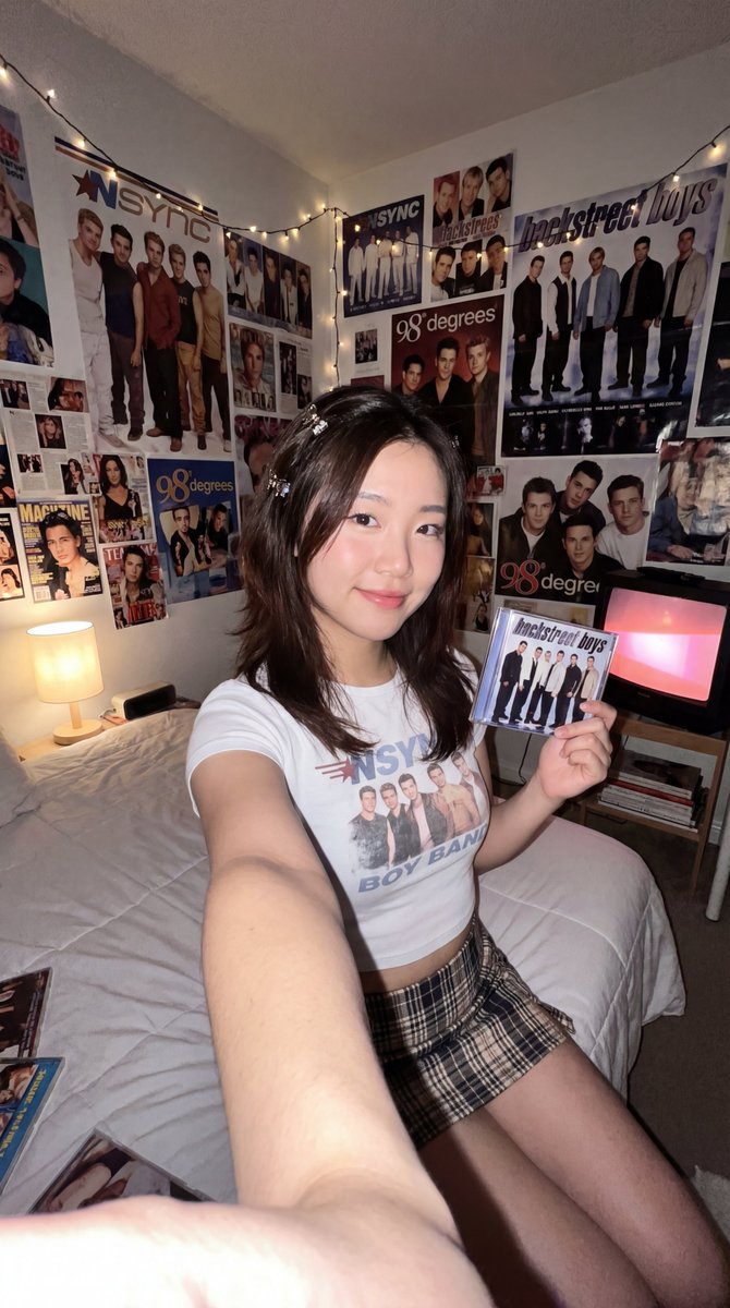 90s Fangirl Selfie Prompt Korean Subject — Nano Banana Pro image prompt example