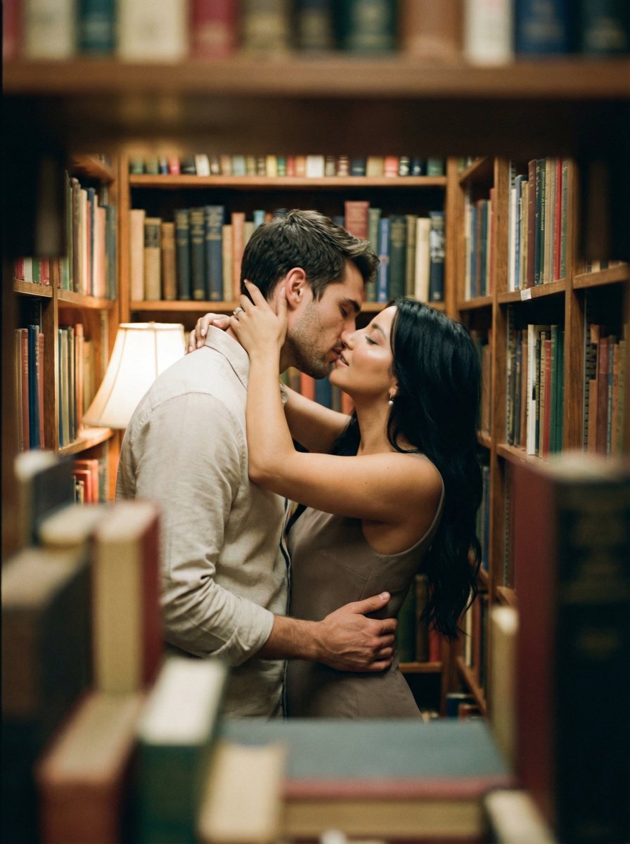 Analog Library Kiss — generated with Nano Banana Pro