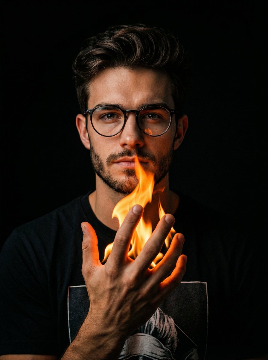 Hyper-realistic, Cinematic Portrait of the Uploaded Man — generated with Nano Banana Pro