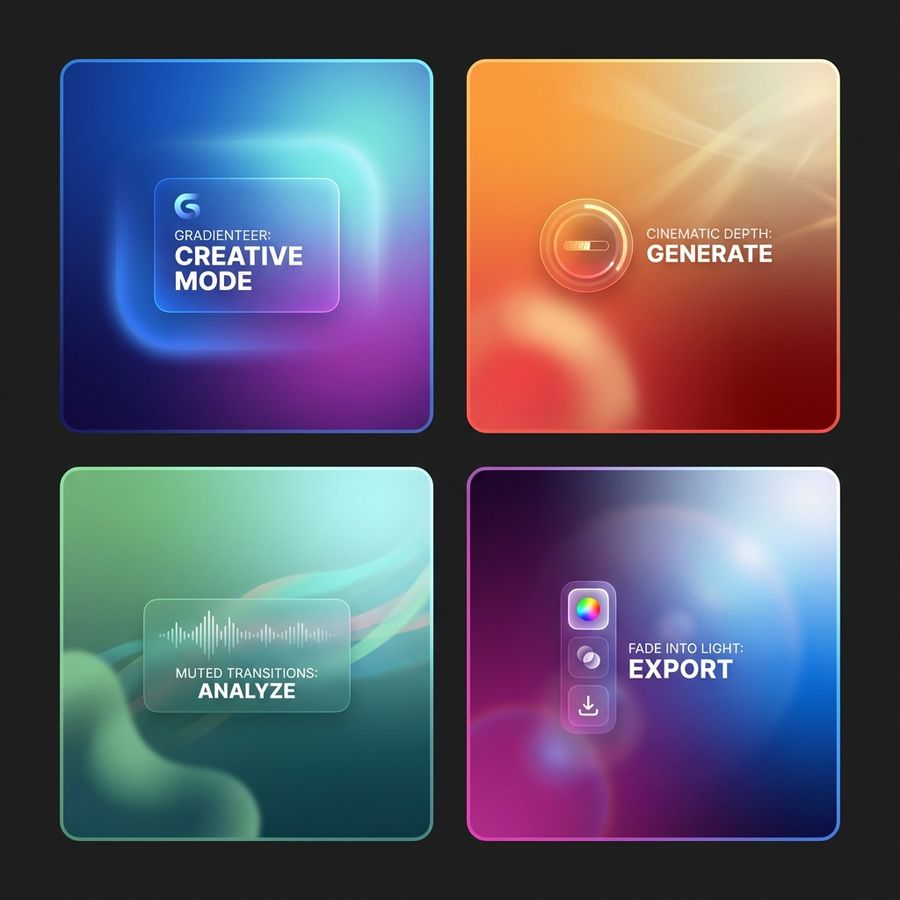 Deep Gradient Background with Subtle Atmospheric Fade — Nano Banana Pro image prompt example