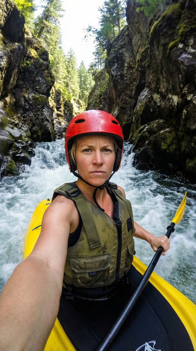 Action Kayaking Selfie Prompt For Google Gemini Nano Banana Pro 2 5 — Nano Banana Pro image prompt example