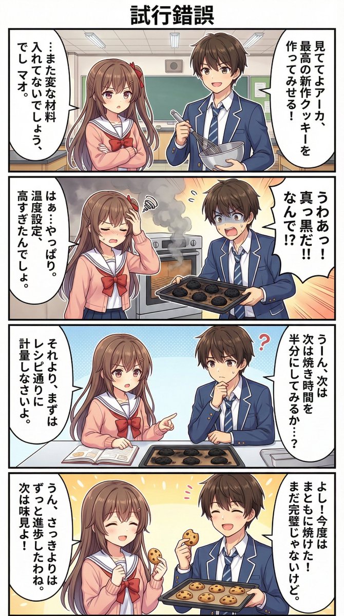 Ai Manga Theme Trial And Error — Nano Banana Pro image prompt example