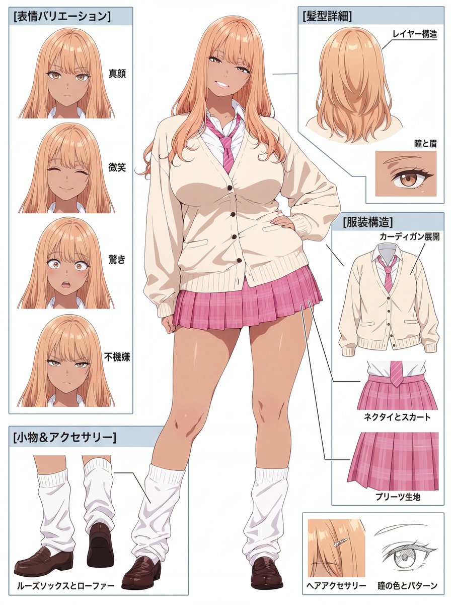 Anime Character Reference Sheet Prompt Nano Banana 2 — Nano Banana Pro image prompt example