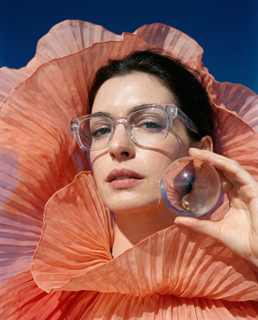 Anne Hathaway Ethereal Altitude Portrait — Nano Banana Pro image prompt example