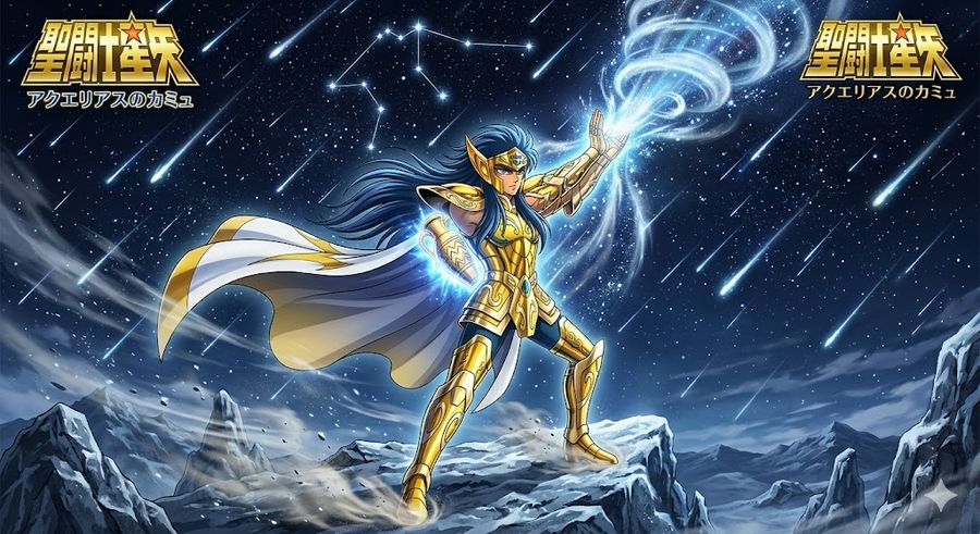 Aquarius Camus Meteor Shower — Nano Banana Pro image prompt example