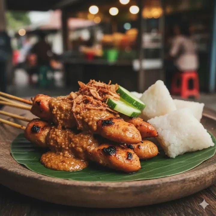 Authentic Indonesian Nasi Tumpeng Food Photography — Nano Banana Pro image prompt example