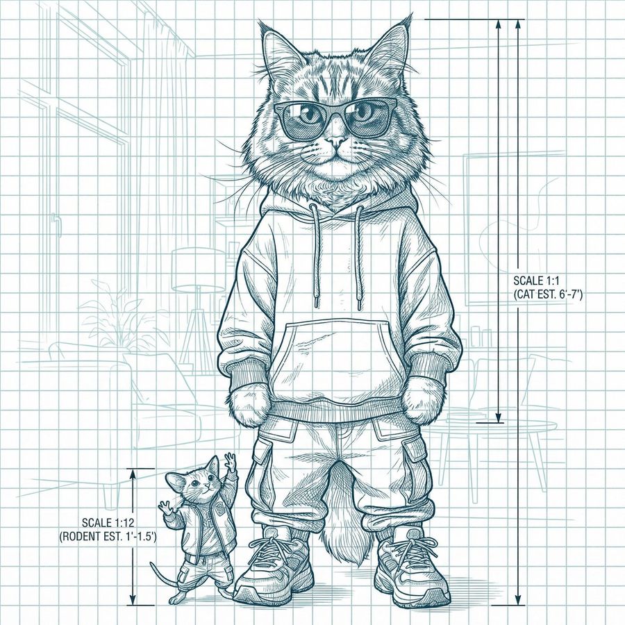Blueprint Style Technical Schematic Generation — Nano Banana Pro image prompt example