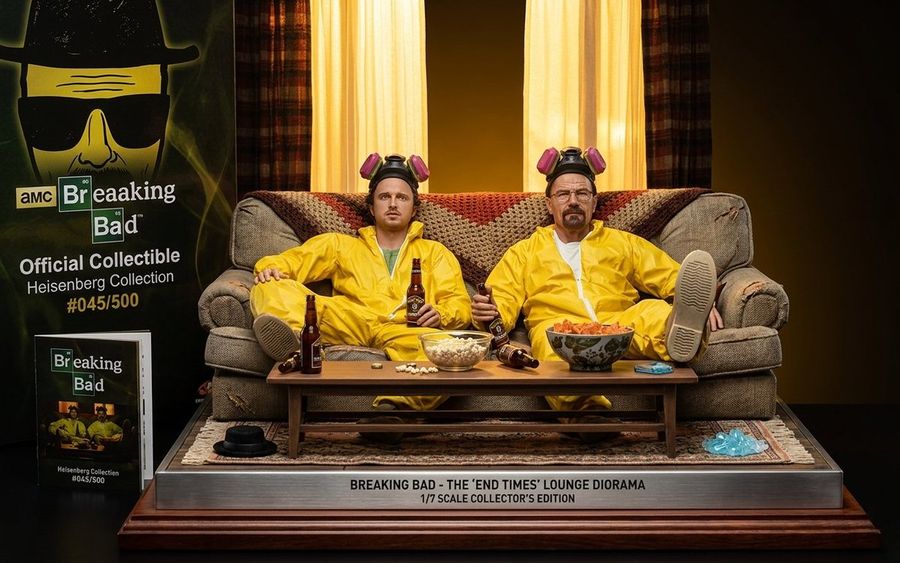 Breaking Bad Collectible Figurine Prompt With Reference Image — Nano Banana Pro image prompt example
