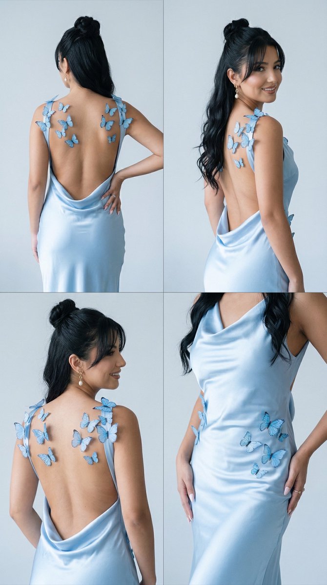 Butterfly Dress Editorial Grid Prompt For Nano Banana 2 — Nano Banana Pro image prompt example