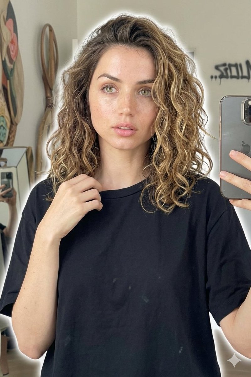 Candid Mirror Selfie Beauty Portrait — Nano Banana Pro image prompt example